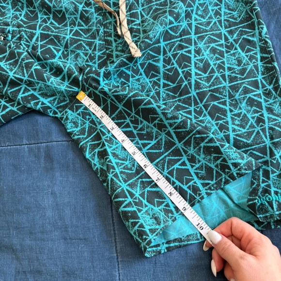 Patagonia Printed Stretch Planing 20" Boardshorts Size 31 - Picture 4 of 9